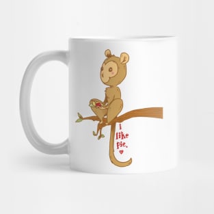 Monkey Likes Pie Mug